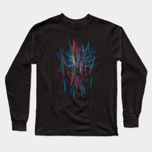 abstract color sticks Long Sleeve T-Shirt